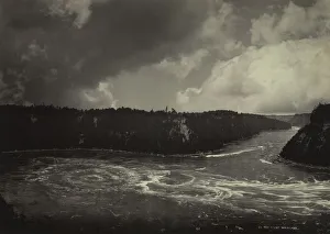 The Great Whirlpool, Niagara, c. 1880s. Creator: Unidentified Photographer The Great Whirlpool, Niagara, c. 1880s. Creator: Unidentified Photographer