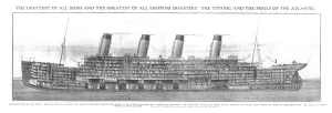 The Daily Graphic Prints: The Greatest of all Ships and the Greatest of all Shipping Disasters, 20 April, 1912