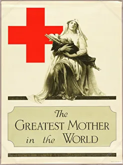 Cradling Prints: The Greatest Mother in the World, c. 1918. Creator: Alonzo Earl Foringer