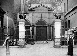 Whiffin Prints: The Grecian Theatre on the borders of Hoxton, London, 1926-1927. Artist: Whiffin