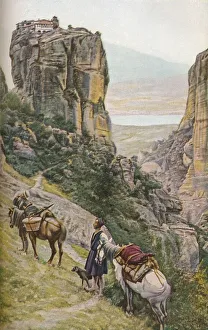 Geographical Magazine Prints: Greece, early 19th century, (c1930s). Artist: Richard Thomas Underwood