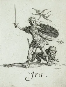 Sins Prints: Greed, c1621. Creator: Jacques Callot