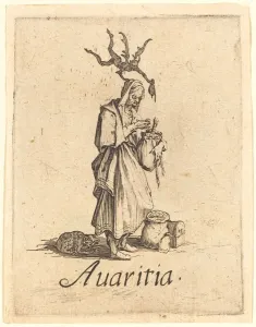 Avarice Gallery: Greed, probably after 1621. Creator: Jacques Callot