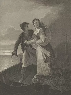 Greek Lovers, 1825. Creator: Asher Brown Durand