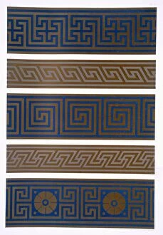 Drug Gallery: Greek Ornament: Bands or borders in dark on light and light on dark colours, pub