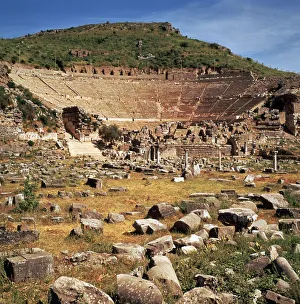 Tarsus Prints: Greek theatre at Ephesus, 1st century BC