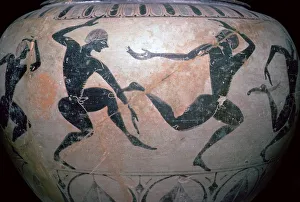 Detail of a Greek vase