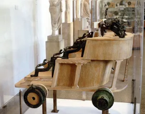 Greek war chariot, 5th century-3rd century BC