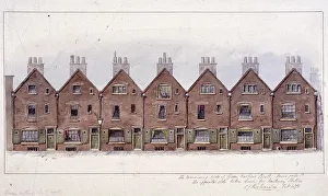 Shutter Prints: Green Arbour Court, Little Moorfields, London, 1871. Artist: Charles James Richardson