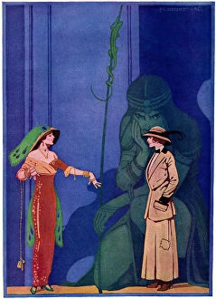 Images Dated 29th July 2008: The Green Eyed Monster, 1913. Artist: Casavant
