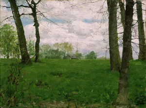 Green Fields, 1881. Creator: Erik Werenskiold