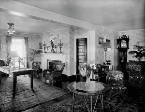 Parlor Prints: Green Gables Club, reception room, Magnolia, Mass. between 1905 and 1915. Creator: Unknown