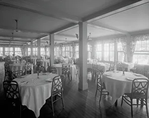Massachusetts United States Prints: Green Gables Club, the veranda restaurant