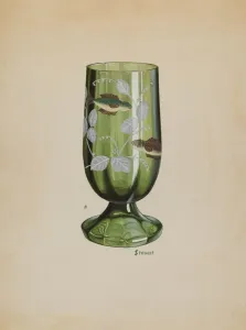 Stewart Robert Prints: Green Glass, c. 1937. Creator: Robert Stewart