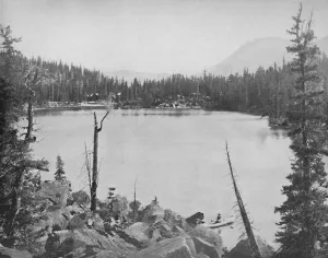 Cn Greig And Prints: Green Lake, Colorado, c1897. Creator: Unknown