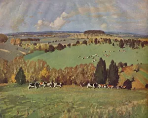 Modern Masterpieces Prints: In Green Pastures, 1935. Creator: George Henry