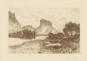Green River Prints: Green River, Wyoming Territory, 1886. Creator: Thomas Moran