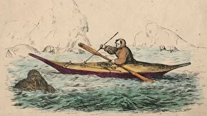 Paddling Gallery: Greenlander. Creator: Unknown