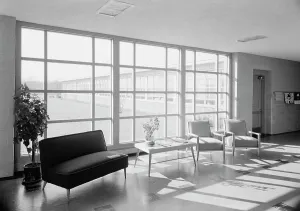 Samuel Gottscho Prints: Greenville School, town of Greenburgh, New York, 1953. Creator: Gottscho-Schleisner, Inc