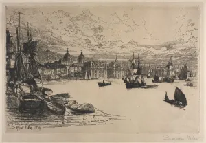 1818 1910 Prints: Greenwich. Creator: Francis Seymour Haden (British, 1818-1910)