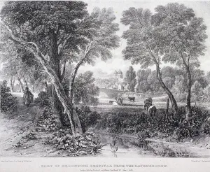 Jd Harding Prints: Greenwich Hospital, Greenwich, London, 1822. Artist: James Duffield Harding