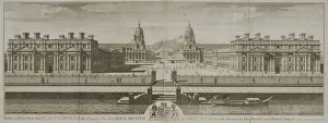 Greenwich Hospital, London, 1734. Artist: William Henry Toms