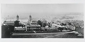 Greenwich Prints: Greenwich and the Isle of Dogs from the Royal Observatory, London, 1970