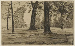 Greenwich Park, 1859. Creator: James Abbott McNeill Whistler