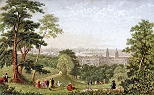 Greenwich Park, Greenwich, London, c1840