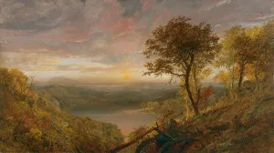 Greenwood Lake, 1870. Creator: Jasper Francis Cropsey