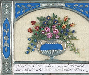 Johannes Gallery: Greeting Card.... 1821. Creator: Johannes Endletzberger