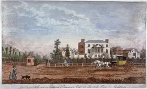 Gregory Batemans Villa, Green Street, Kentish Town, London, 1792