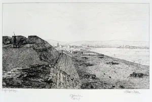 Paul Roux Prints: Grenelle, Siege of Paris, 1870-1871. Artist: Paul Roux
