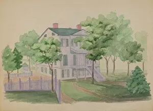 Residence Gallery: Grenseback Estate, 1935 / 1942. Creator: Helen Miller
