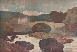 Cotman Prints: Greta Bridge, c1807, (1911). Artist: John Sell Cotman