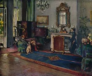 Prime Minister Collection: The Greyhound, 1910, (1914). Artist: Sir John Lavery