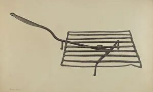 Cooking Gallery: Gridiron, c. 1939. Creator: Mildred Ford