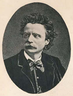Greig Prints: Grieg. 1895. Artist: Thomas Johnson