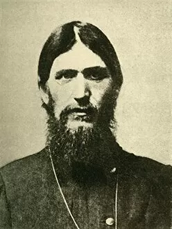 Assassinated Gallery: Grigori Rasputin, 1910, (c1920). Creator: Karl Karlovich Bulla