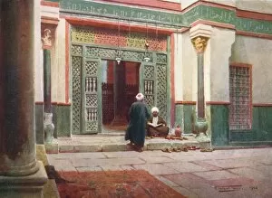 Grill in the Mosque of the Sultan Kelaun, c1880, (1904). Artist: Robert George Talbot Kelly