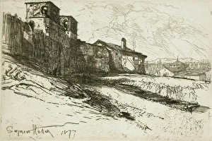 Seymour Haden Prints: Grim Spain, 1877. Creator: Francis Seymour Haden