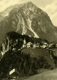 Eastern Alps Gallery: The Grimming, Pürgg, Styria, Austria, c1935. Creator: Unknown