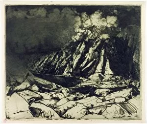 Prints And Drawings Collection: The Grimsel, 1908. Creator: Donald Shaw MacLaughlan