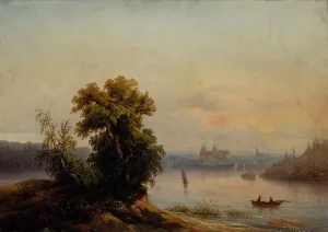 Gripsholm Castle, 1851-1853. Creator: Lars Theodor Billing