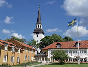Gripsholm Vardshus and Hotel, Swedens oldest inn, Mariefred, Sodermanland, Sweden