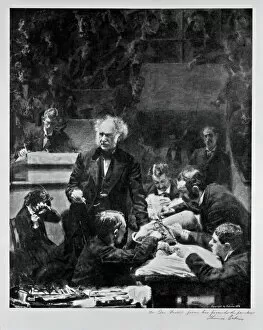 Thomas Cowperthwaite Eakins Gallery: The Gross Clinic, 1876. Creator: Thomas Eakins