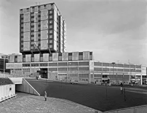 Yorkshire Gallery: Grosvenor House Hotel, Charter Square, Sheffield, South Yorkshire, 1968