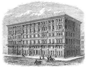 The Grosvenor Mansions, Victoria-Street, Westminster, 1868. Creator: Unknown