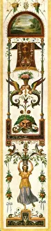 Grotesque paintings from the Vatican loggias, Rome, Italy, (1928). Creator: Unknown