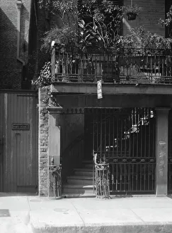 Ironwork Prints: Ground floor of the Victor David House (Le Petit Salon)